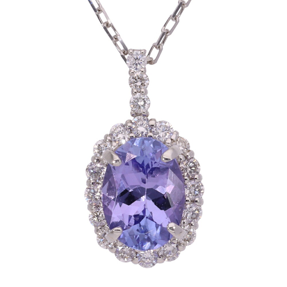 ネックレス タンザナイト ダイヤモンド 0.18ct プラチナ プラチナ900 レディース ジュエリー アクセサリー プレゼント ギフト 人気 おすすめ 送料無料 レディース ジュエリー アクセサリー プレゼント ギフト 人気 おすすめ 送料無料 SSS｜ネックレス指輪 Ladies Present EJ