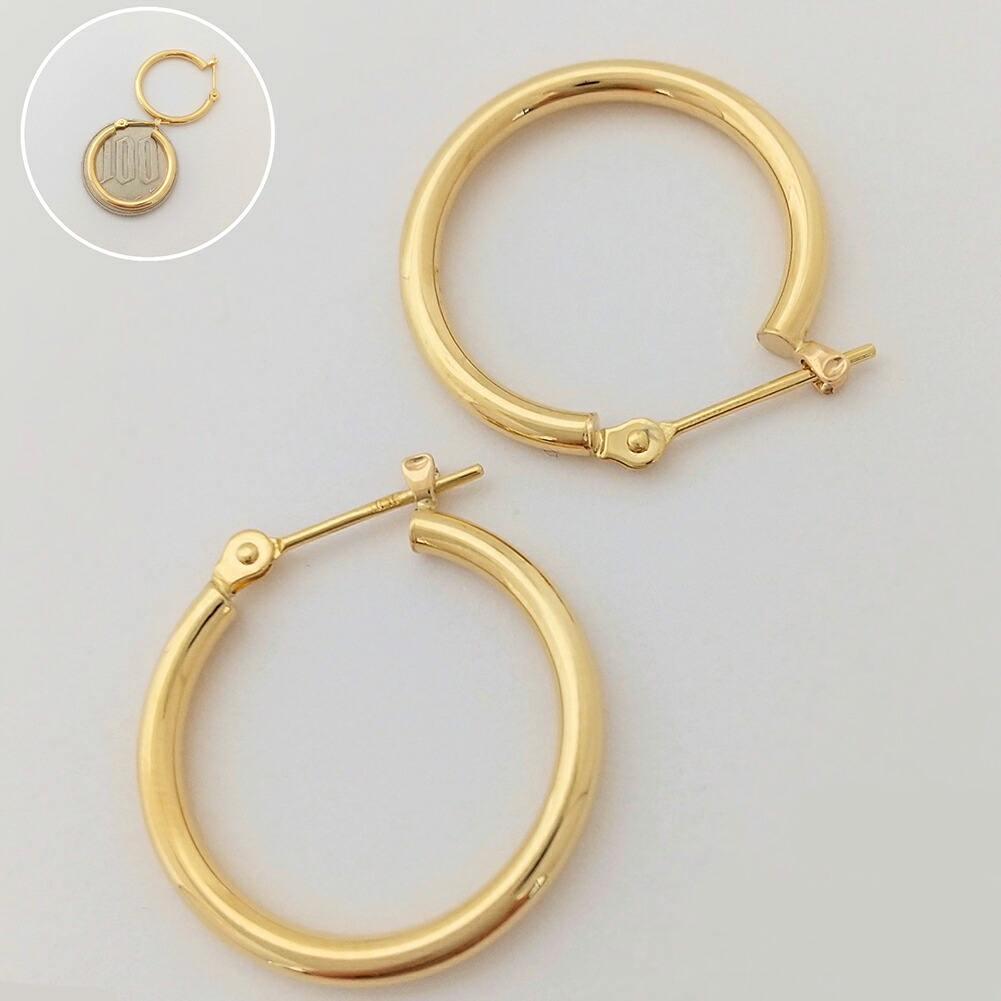 K18 2mm×20mm ピアス 18金 18k イエローゴールド フープピアス パイプピアス 輪 品質保証書 女性 レディース ジュエリー アクセサリー 人気 おすすめ プレゼント ギフト 贈り物 送料無料 SSS