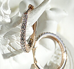 K18 ダイヤモンド フープピアス 0.32ct 18金 イエローゴールド ピンクゴールド ホワイトゴールド 中折れ ワンタッチ 天然ダイヤ 記念日 誕生日 4月誕生石 レディース ジュエリー アクセサリー 人気 おすすめ プレゼント ギフト 贈り物 送料無料 SSS 71,280円