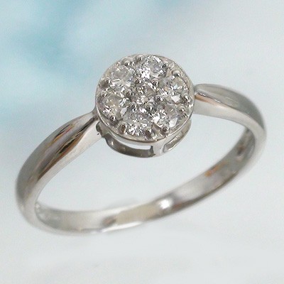 指輪 ダイヤモンド リング pt900 プラチナ 0.2カラット フラワー セブンスター 婚約指輪 刻印 品質保証書 女性 レディース ジュエリー アクセサリー 人気 おすすめ プレゼント ギフト 贈り物 送料無料 SSS｜ネックレス指輪 Ladies Present EJ