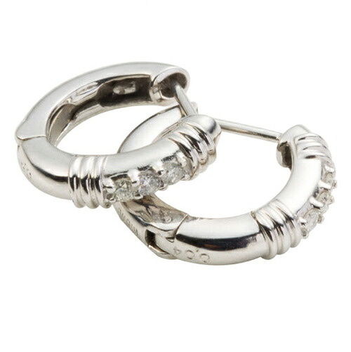 K18 ダイヤモンドピアス ダイヤ 0.08ct フープピアス 中折れピアス 18金 イエローゴールド ピンクゴールド ホワイトゴールド 18k 品質保証書 女性 レディース ジュエリー アクセサリー 人気 おすすめ プレゼント ギフト 贈り物 送料無料 SSS