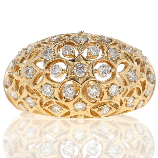 楽天市場】BIZOUX ビズー K18PG ピンクゴールド リング ダイヤモンド