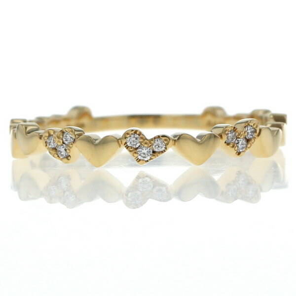 楽天市場】【ギフト品質】アーカー AHKAH リング 指輪 ハートパヴェ