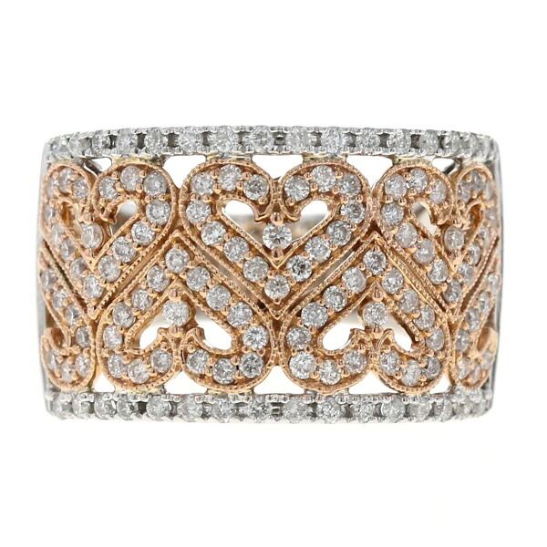 楽天市場】courreges(クレージュ) リング ハート ダイヤモンド 0.01ct