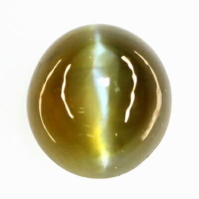 スリランカ産 天然クリソベリル キャッツアイ ルース 0.78ct 《ov_100size》【1万円以上 ソーティングメモ無料】【RCP】【sale-a】