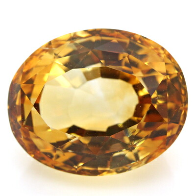ブラジル産 天然シトリン（黄水晶）10.57ct オーバルカット 11月誕生石 ルース 宝石 《ov_270size》【1万円以上 ソーティングメモ無料】【sale-a】【mtm】｜イー・バリュージュエリー