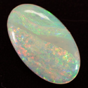 天然ホワイトオパール 2.57ct オーバル カボッション ルース 《ov_250size》 【ケース付 送料無料】【一万円以上 ソーティングメモ無料/3万円以上 鑑別書無料】 【sale-a】【mtm】【RCP】