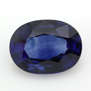 スリランカ産 天然ブルーサファイア 0.66ct オーバルカット ルース 《ov_110size》【1万円以上 ケース付 ソーティングメモ無料】【sale-a】【mtm】【RCP】