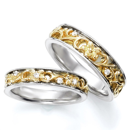 E Valuejewelry Pairing Two Sets Wedding Ring Marriage Ring