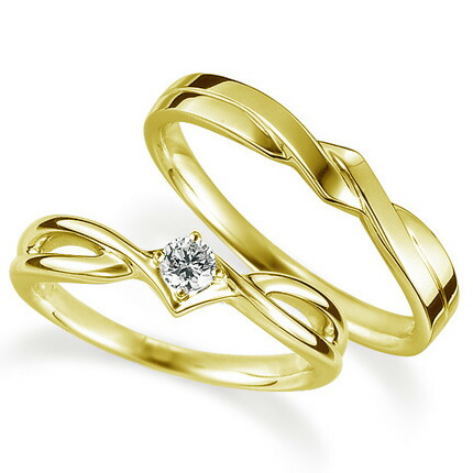 E Valuejewelry Rakuten Global Market Pairing Set Of 2 Wedding E Valuejewelry Rakuten Global Market Pairing Set Of 2 Wedding Rings Engagement K18 18kt Yellow Gold Diamond Ring 0 1 Ct S M1035