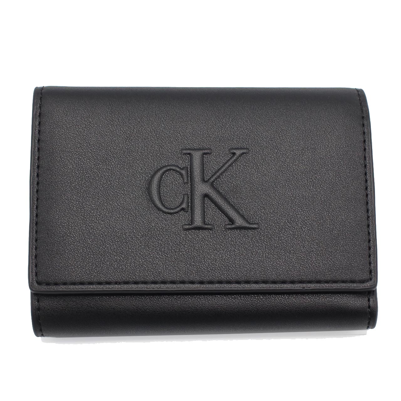 カルバンクライン 三つ折り財布 K60K612945 BEH カルバンクライン 財布 二つ折り Calvin Klein ブラック
