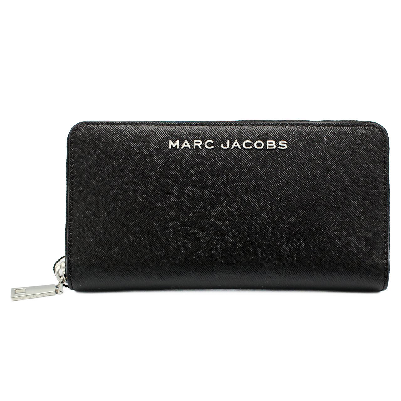 マークジェイコブス　MARC JACOBS　ラウンドファスナー長財布　4S4SMP006S02　ブラック　レザー　CONTINENTAL WALLET　コンチネンタル ラウンドジップウォレット