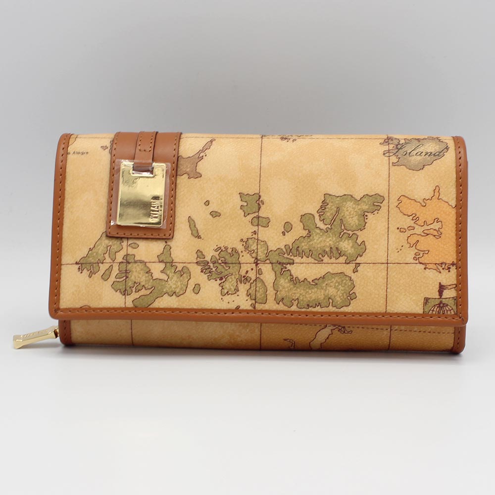PRIMA CLASSE　　≪プリマクラッセ≫　長財布　/ W026 -6000　(#182)　世界地図柄　※実際にお送りする柄目は１～２枚目をご参照ください。　３枚目以降はイメージ画像です。　【送料無料】【★セール価格】｜EXCEL BUNCH　エクセルバンチ 16,792円