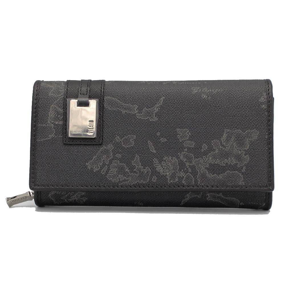 PRIMACLASSE W057-6426 プリマクラッセ 長財布※取寄品 PRIMA CLASSE プリマクラッセ 長財布 地図柄 W057 6426 ブラック