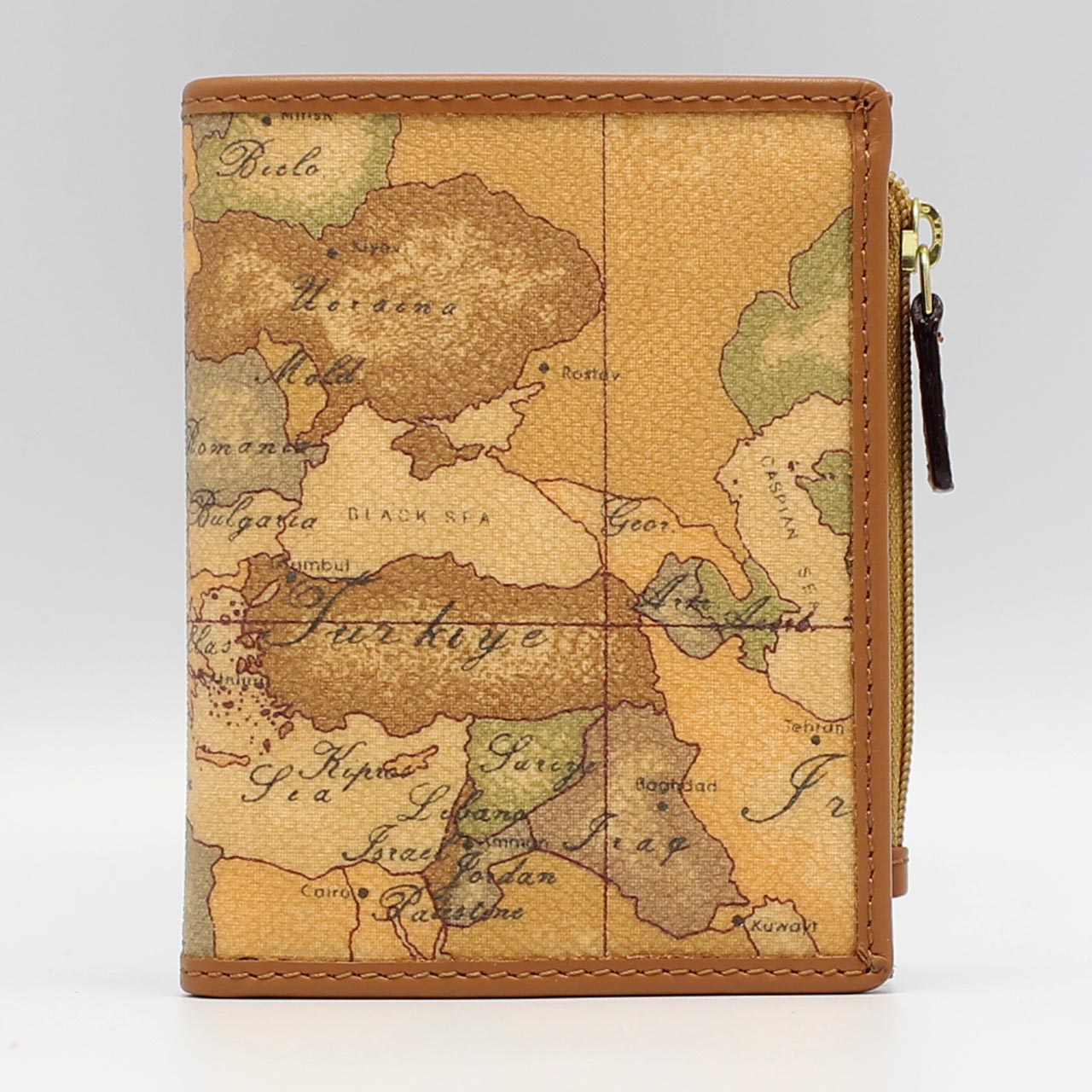 プリマクラッセ T CLASSE 地図柄 二つ折り財布 W910 6000 プリマ