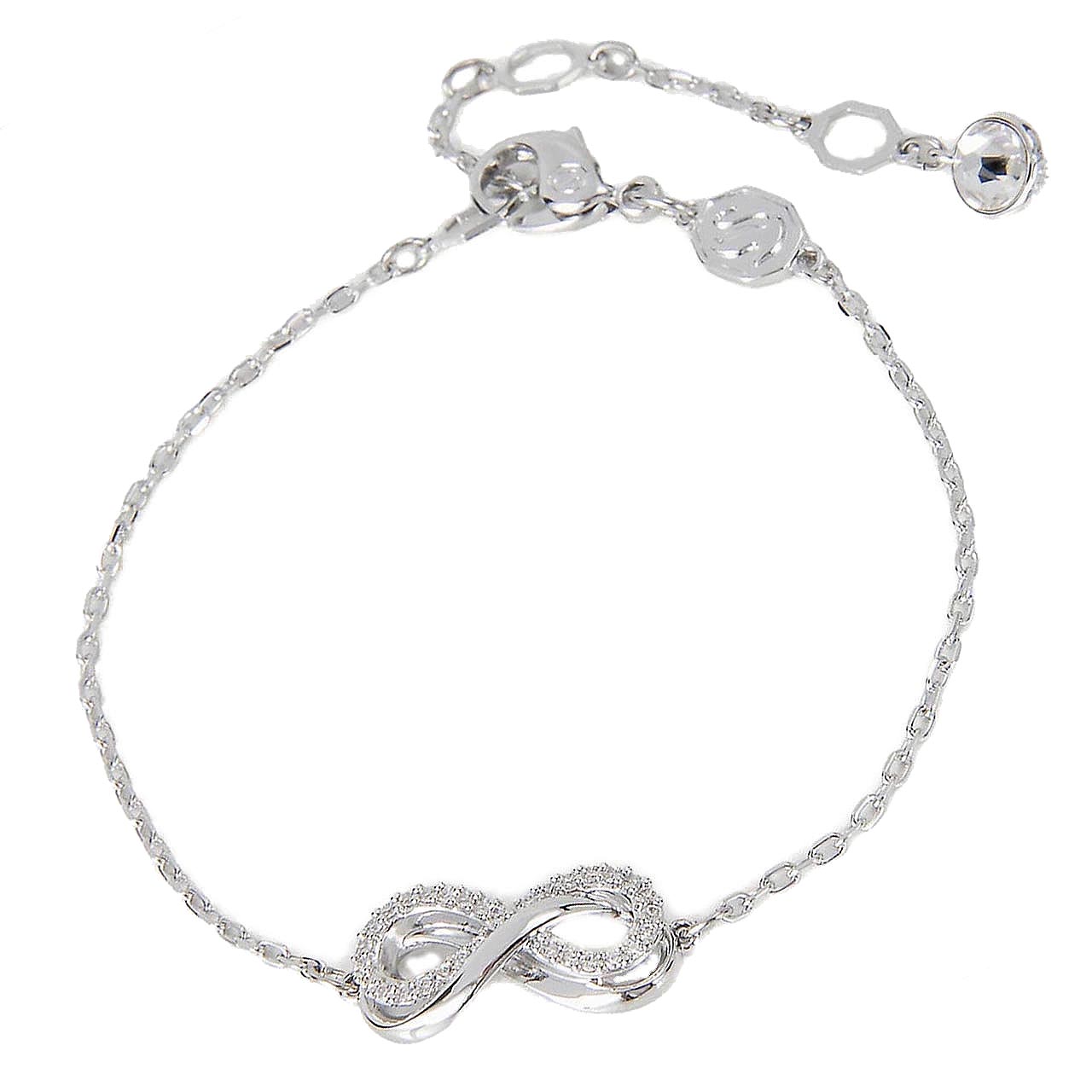 スワロフスキー　SWAROVSKI　ブレスレット　5679664　Hyperbola　ハイパーボラ　ロジウムシルバー　インフィニティデザイン