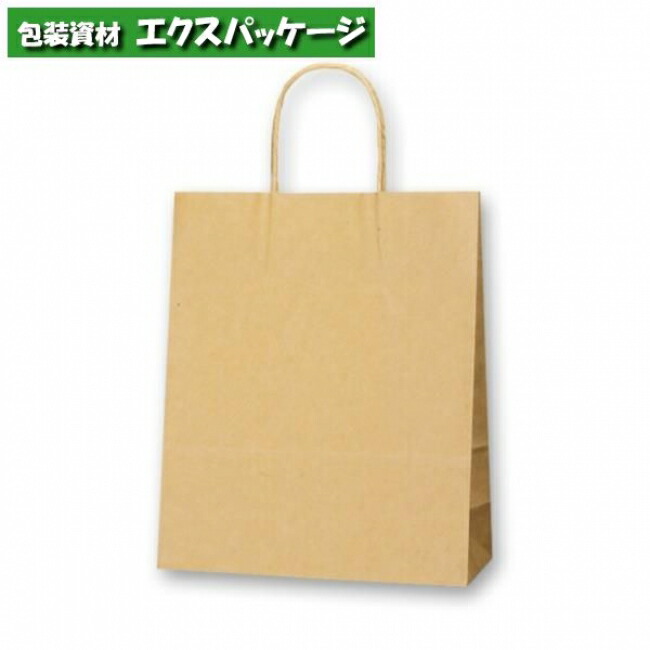 25チャームバッグ　S　未晒無地　クラフト　300枚入　#003264311　ケース販売　取り寄せ品　シモジマ