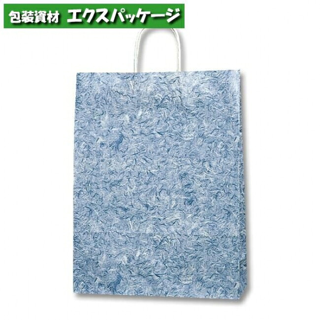 25チャームバッグ　2才　雲竜　青　200枚入　#003230101　ケース販売　取り寄せ品　シモジマ