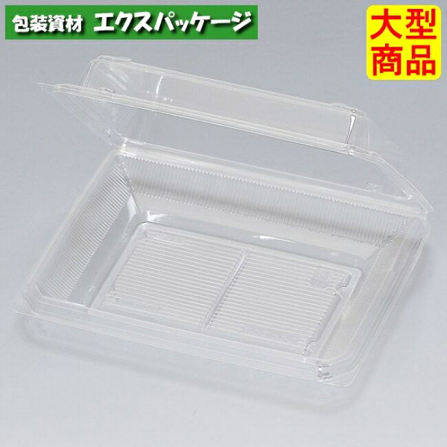 スクエア　スクエア27　クリア　フタ一体式　600枚　0521000　ケース販売　大型商品　取り寄せ品　福助工業｜袋 容器 製菓 エクスパッケージ