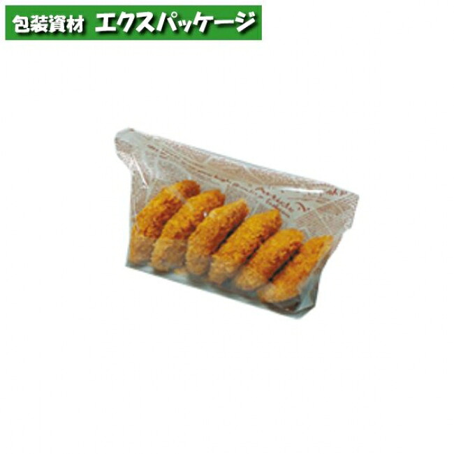 耐油袋　そこ見えるパック　No.18-18　アーティクル　3000枚　0564095　ケース販売　取り寄せ品　福助工業｜袋 容器 製菓 エクスパッケージ