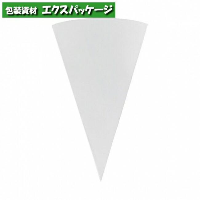 ワッフルコーンS　003　白　TSK22　8906533　2500枚入　ケース販売　取り寄せ品　天満紙器