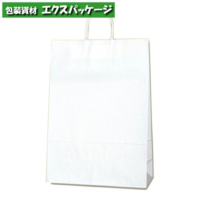25チャームバッグ　スタンダード　晒100g　白無地　200枚入　#003287000　ケース販売　取り寄せ品　シモジマ