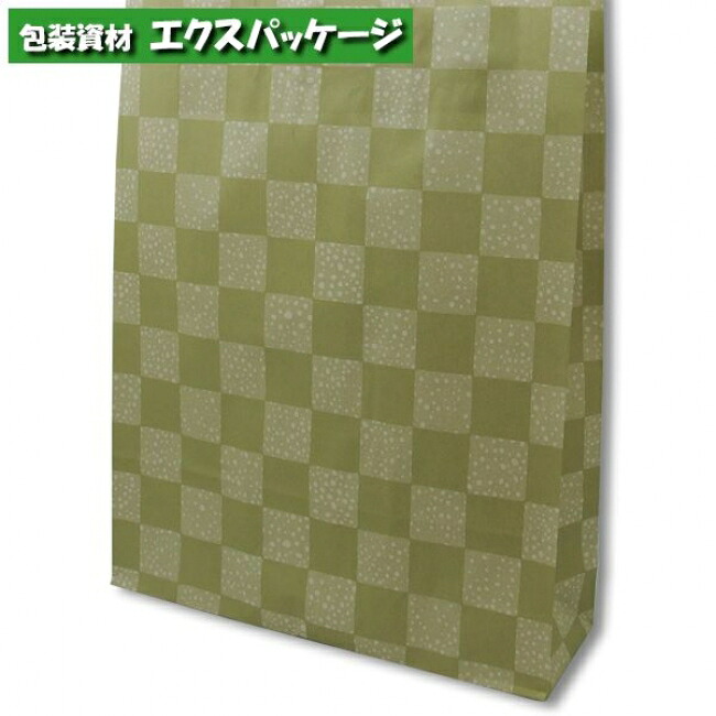 25チャームバッグ　MS-1　苔市松　200枚入　#003276846　ケース販売　取り寄せ品　シモジマ