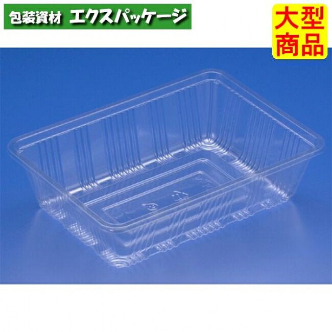 フルーツ　K-100　クリアー　本体のみ　#FATW650　600個入　ケース販売　大型商品　取り寄せ品　リスパック