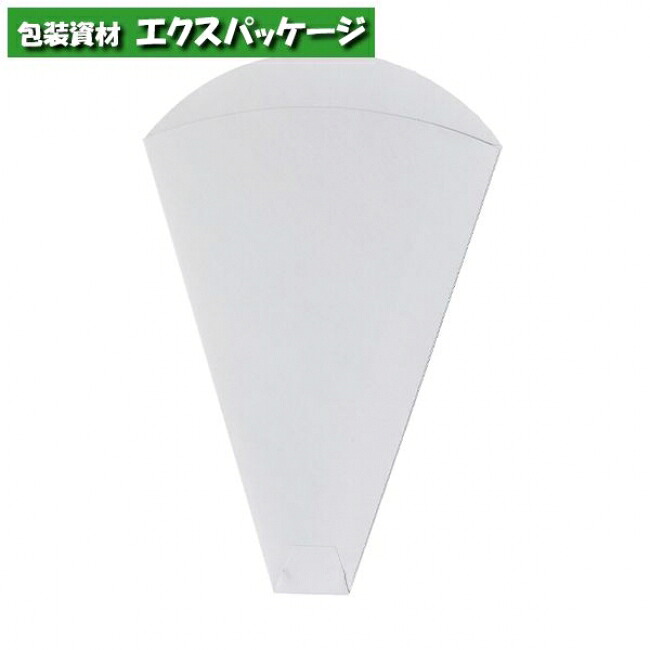 無地３角形袋T01 白ラミ TSK09 8906525 2000枚入 容れもの売りわたす 取り寄せ品 天満紙器