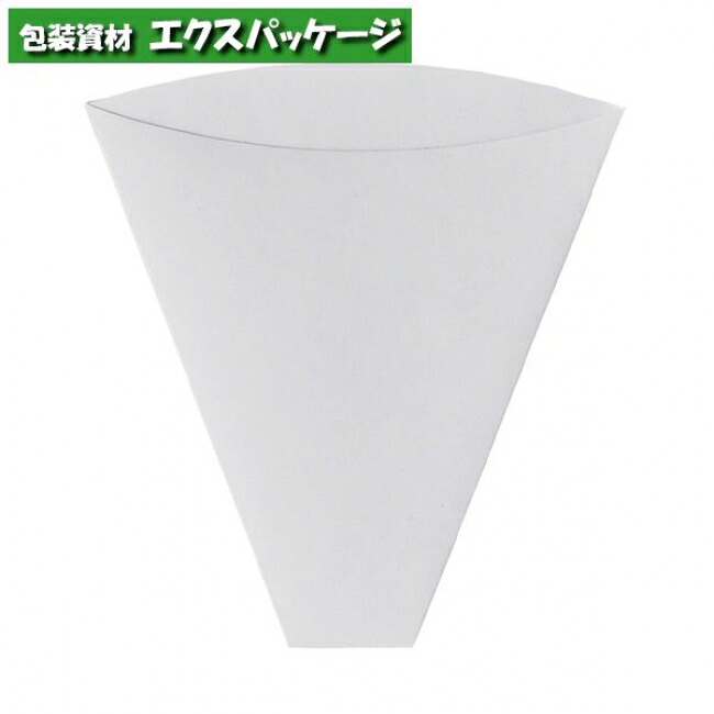 無地３角形袋T02 白ラミ TSK10 8906526 3000枚入 容れもの売りわたす 取り寄せ品 天満紙器