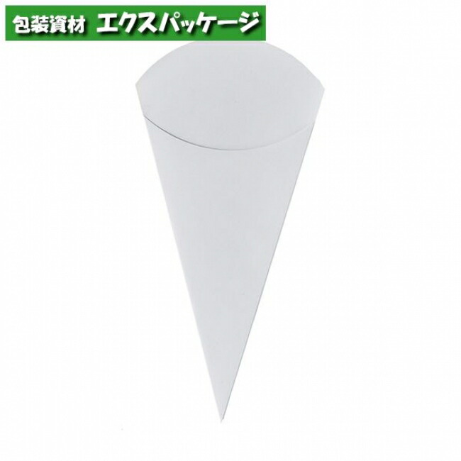 無地３角形袋T03 白ラミ TSK11 8906527 3000枚入 容れもの売りわたす 取り寄せ品 天満紙器