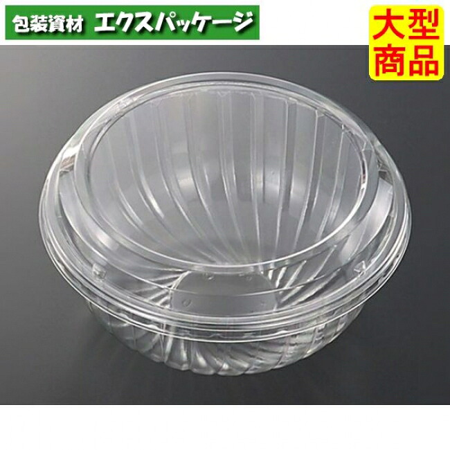 クリアボウル 大 本体・蓋仕掛ける 400枚入 #003814 入れもの売りわたす 大型商いもの 取り寄せ品 中央化学