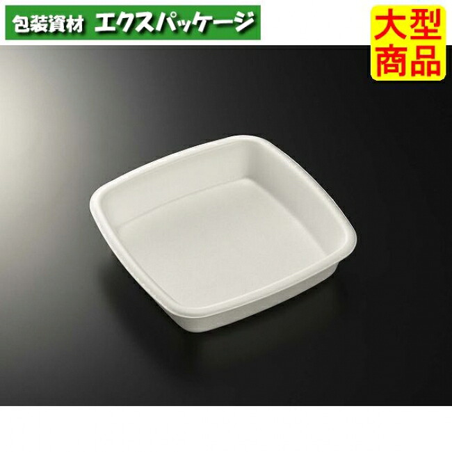 寿司桶折-1　白　本体のみ　600枚入　#267948　ケース販売　大型商品　取り寄せ品　中央化学