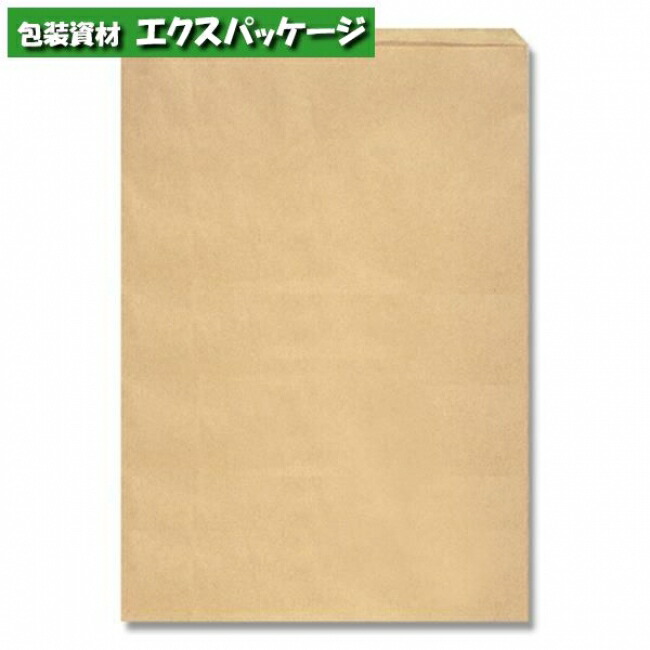 柄小袋　Rタイプ　R-0　未晒無地　クラフト　1000枚入　#006524925　ケース販売　取り寄せ品　シモジマ