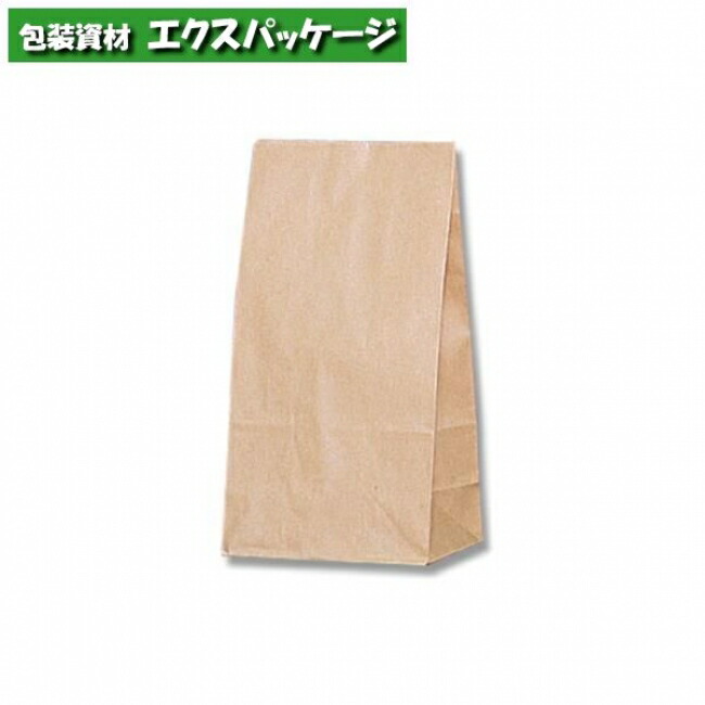 角底袋　未晒無地　No.3　2000枚入　#004010300　ケース販売　取り寄せ品　シモジマ
