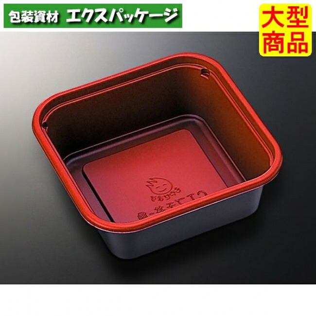 CT　プチ丼　角　赤-BK　本体のみ　900枚入　#010538　ケース販売　大型商品　取り寄せ品　中央化学 10,784円