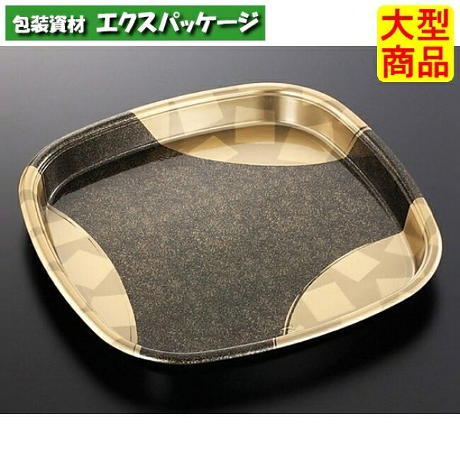 角桶　60　金砂目-BK　本体のみ　80枚入　#107235　ケース販売　大型商品　取り寄せ品　中央化学