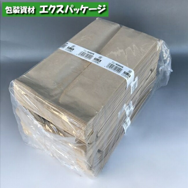 アウトレット品　耐油袋　ニュー耐油袋　未晒　G-大　500枚　0201421　福助工業