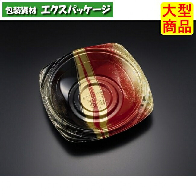 バイオPS　海専丼　160　B　本体のみ　しつか赤　#RRKS223　800個入　ケース販売　大型商品　取り寄せ品　リスパック｜袋 容器 製菓 エクスパッケージ