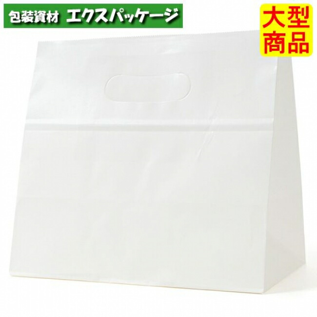 ●エコイーグリップ　LL－S　白無地　XZT52027　500枚　ケース販売　納期1週間　大型商品　取り寄せ商品　パックタケヤマ