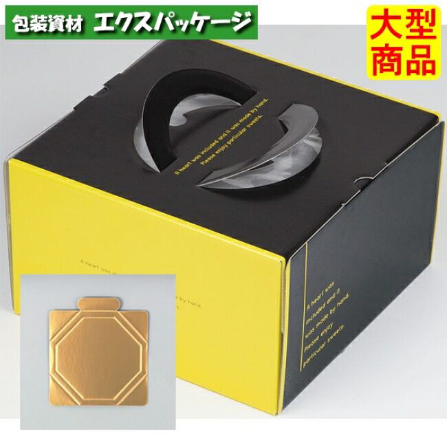 ラグジュデコ 金裏張り付 DE-183T 7号 飾り付けボックス席 100枚入 容れもの売りわたす 大型商いもの 取り寄せ品 ヤマニパッケージ 日用品雑貨・文房具・手芸-箱・ギフトボックス