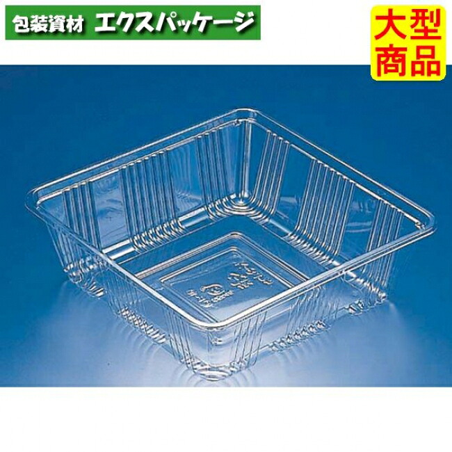 エコ　フルーツ　K-84　特厚　クリアー　本体のみ　#FATW142　400個入　ケース販売　大型商品　取り寄せ品　リスパック