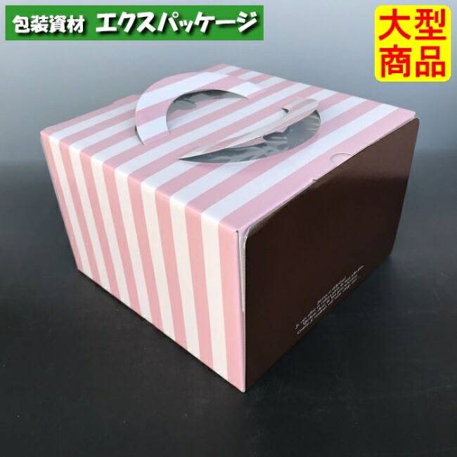 ミニョンデコ 金台紙なし DE-153 6号 デコレーションボックス 100枚入 ケース販売 大型商品 取り寄せ品 ヤマニパッケージ|袋 容器 製菓 エクスパッケージ