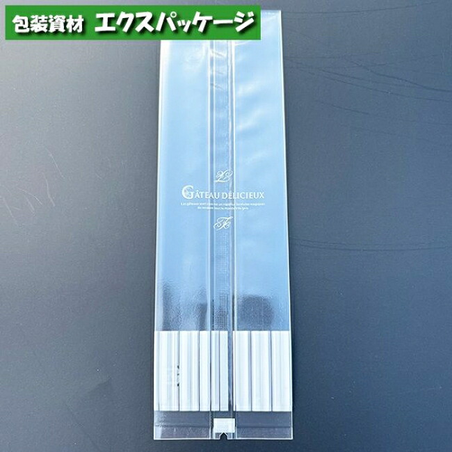 合掌ガゼット袋　合掌ガゼットGT　(透明タイプ)　No.6　ガトー　4000枚　0805696(0805769)　ケース販売　取り寄せ品　福助工業