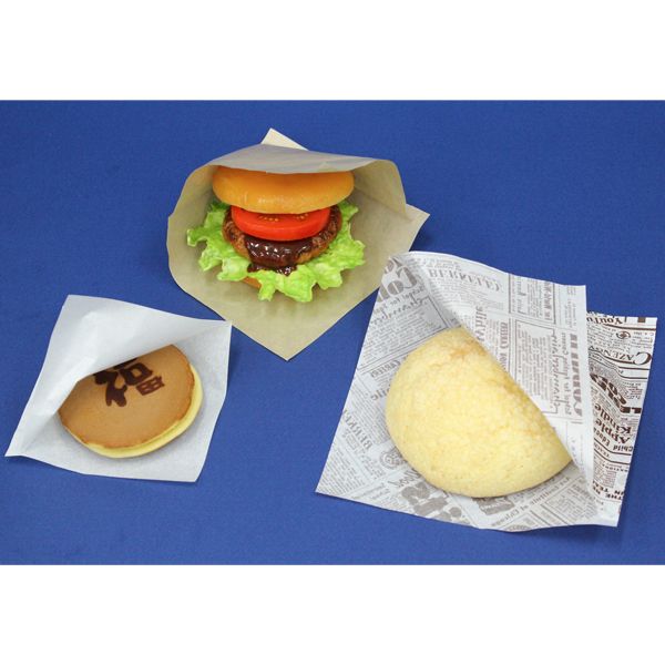 楽天市場 クラフトバーガー袋 22 22 2 2mm 未晒無地 内ラミ加工 エクスパッケージオリジナル商品 100枚入 袋 容器 製菓 エクスパッケージ