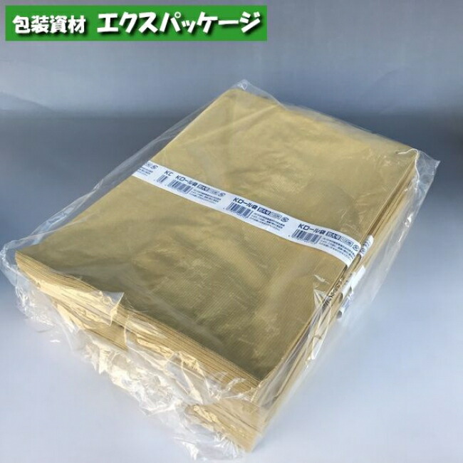 【楽天市場】紙袋 Kロール袋 4号 500枚 0180254 福助工業 : 袋 容器