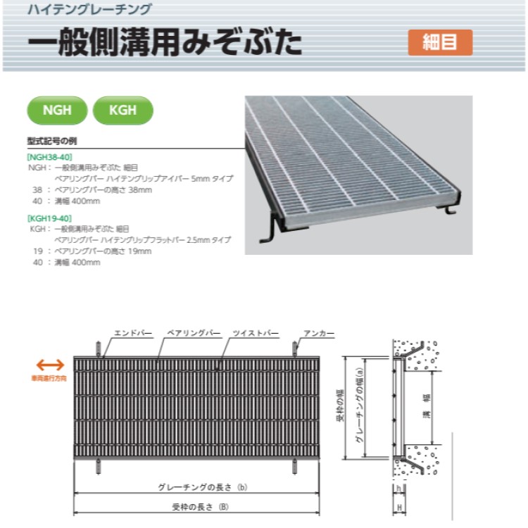 宝設備 ハイテングレーチング 原則として竪どい用掘り割りぶた 所せまい