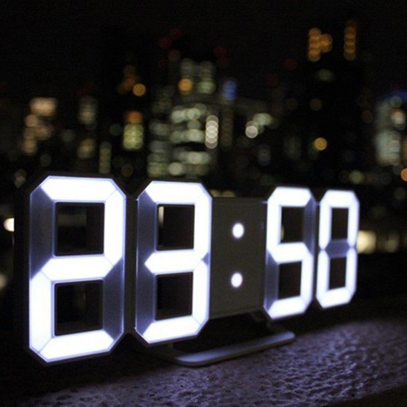 楽天市場 目覚まし時計 置き時計 デジタル おしゃれ Tri Clock ナイトライト クロック時計 壁掛け オシャレ 置時計 掛け時計 デジタル時計 おしゃれ 3色 サイバー 日本語説明書付き インテリア 日本ポステックダイレクトteds