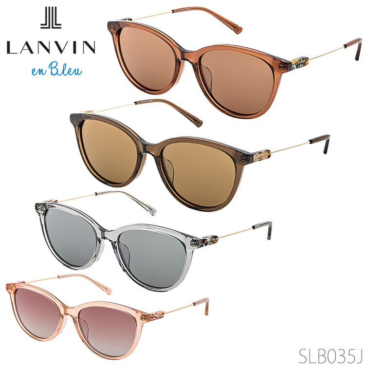 LANVIN en Bleu ランバン オン ブルー サングラス 偏光レンズ 2026年モデル SLB035J 国内正規代理店品