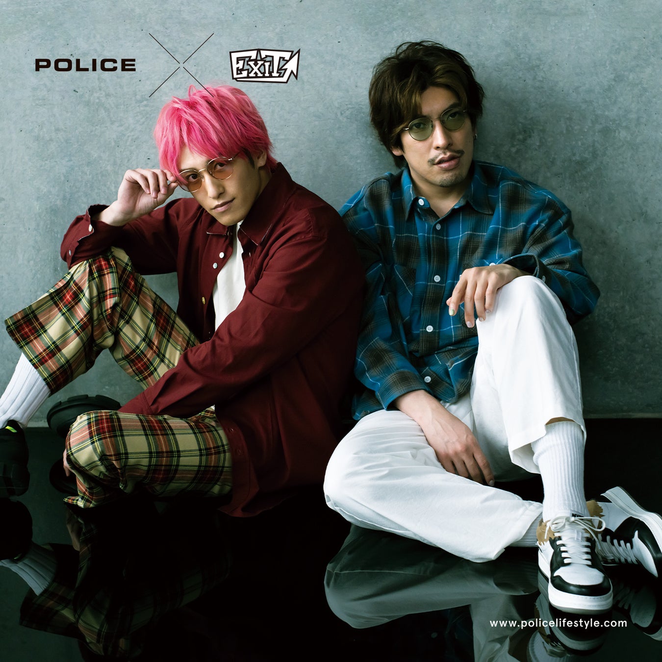 楽天市場】POLICE × EXIT サングラス SPLD94J col.DAKA/RINN UV